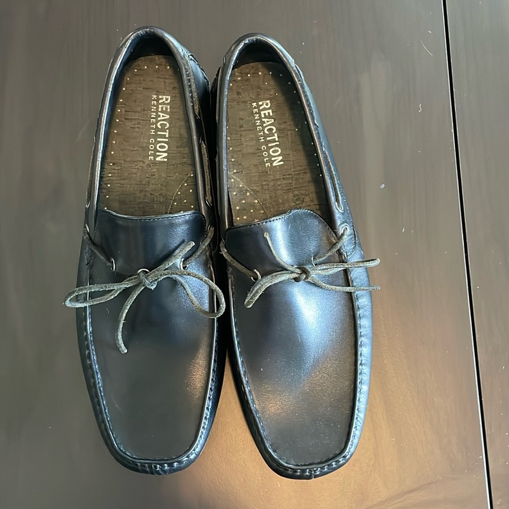 Kenneth Cole Reaction, size 13, black driving shoes